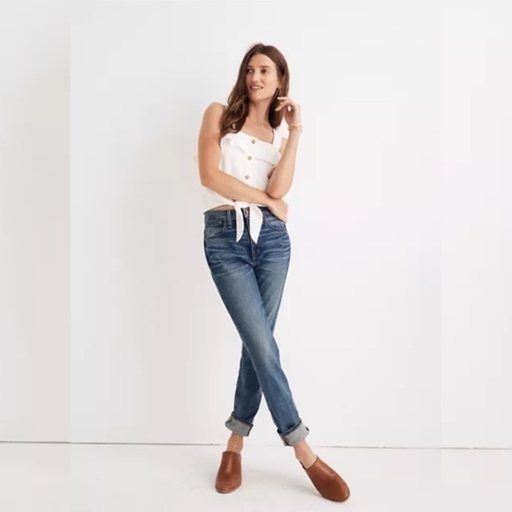 NWT Madewell The High Rise Slim BoyJean Frisco 23